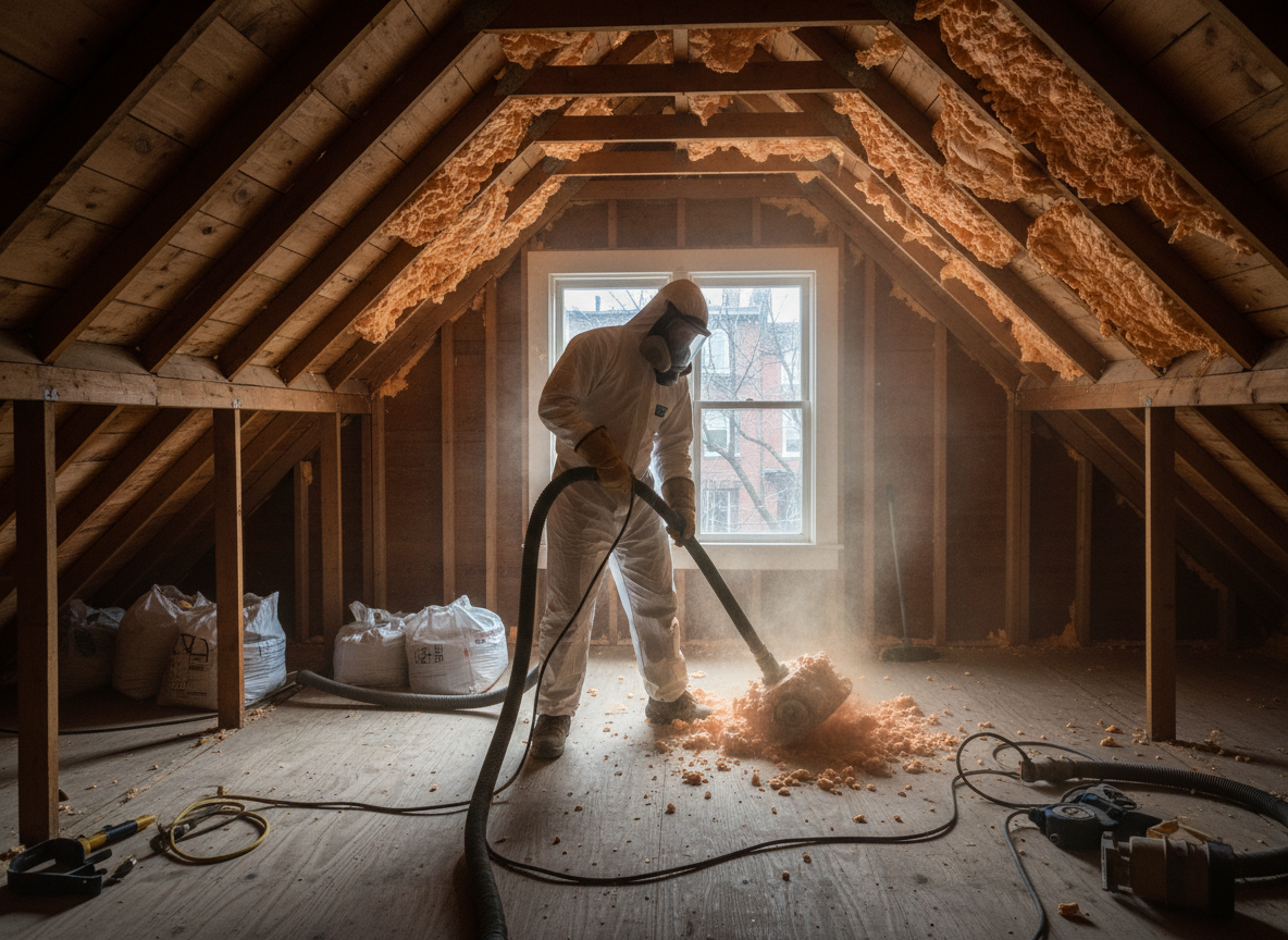 Spray Foam Removal in Skegness, Lincolnshire PE25
